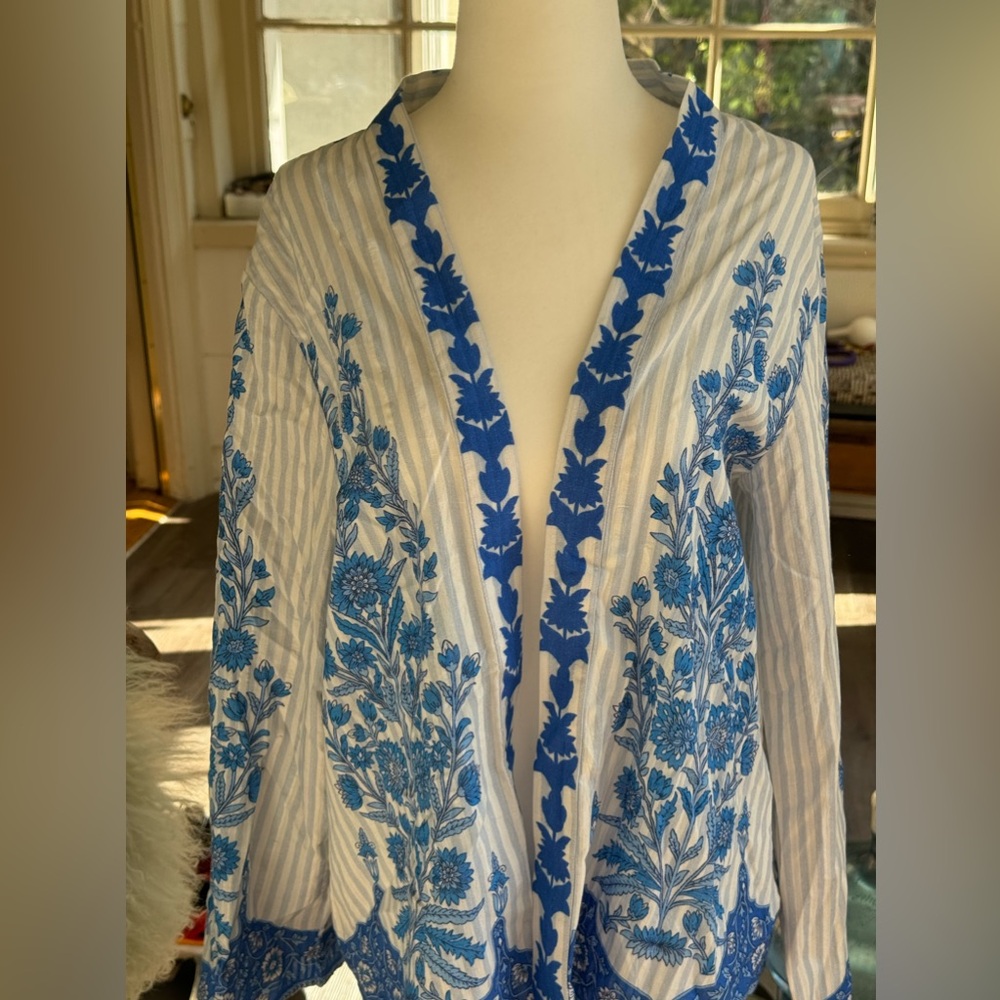Anthropologie Conditions apply kimono / open jacket
